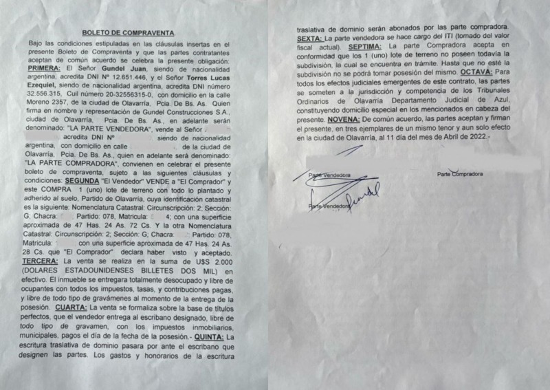 Los Palmares en la mira: compraron lotes y los vendedores no aparecen